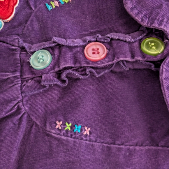 Rare Embroidered Y2K Disney Ariel Courdory Dress - Picture 3 of 6